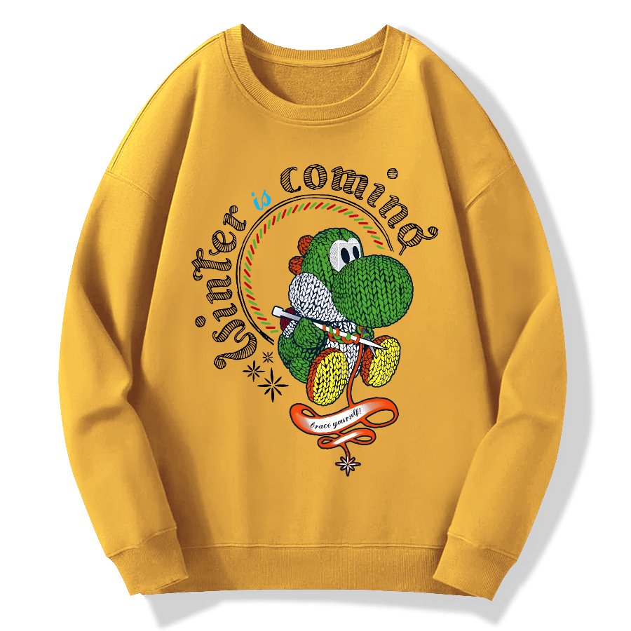 Cold Days Ahead Brace yourself! Geek Cotton Sweatshirt
