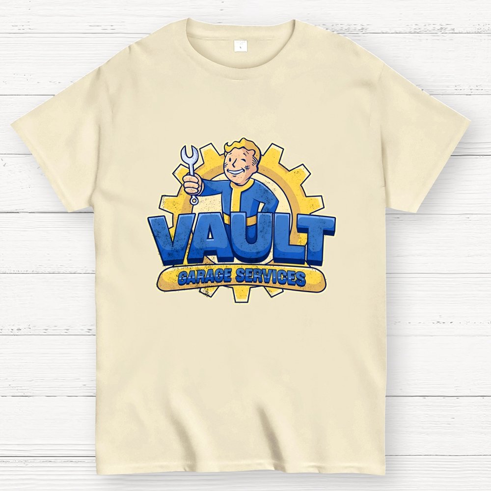 The Vault Garage Services Geek T-Shirt
