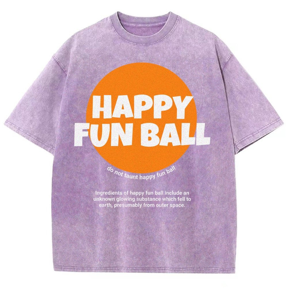Happy Fun Ball Vintage Distressed T-shirt