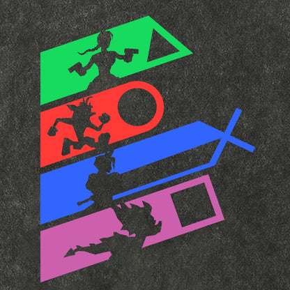 PSX Legends Game Vintage Distressed T-shirt