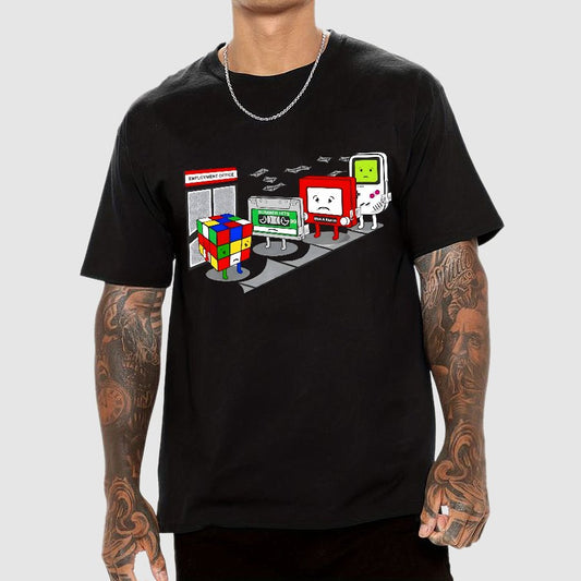 Employment Office-Humor And Satire Geek T-Shirt