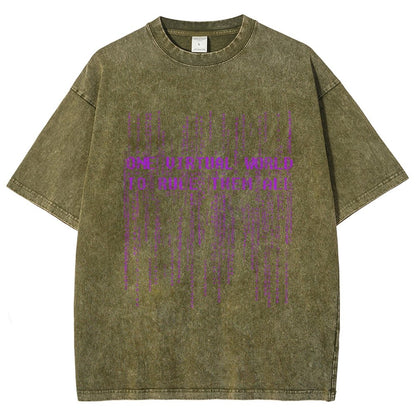 One Virtual Realm to Rule Them All Vintage Distressed T-shirt