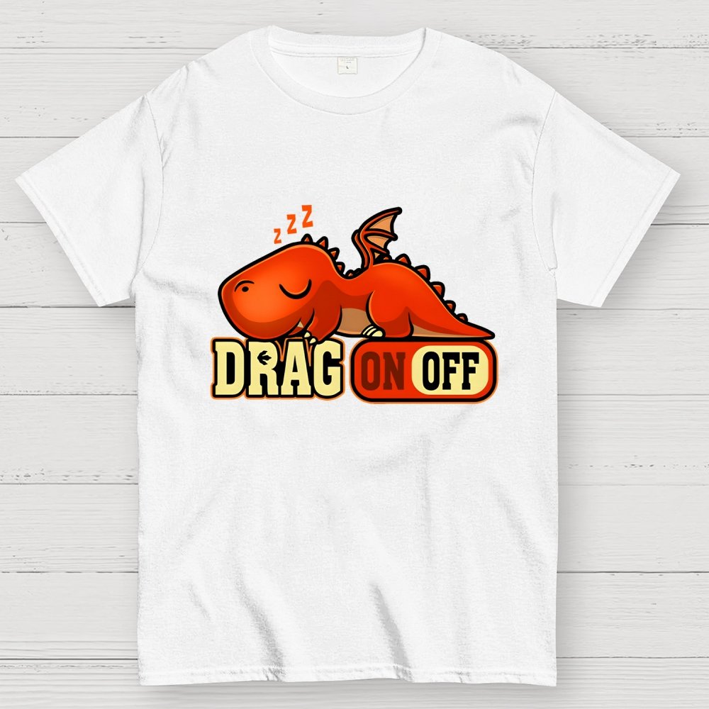 Drag On Off Geek T-Shirt