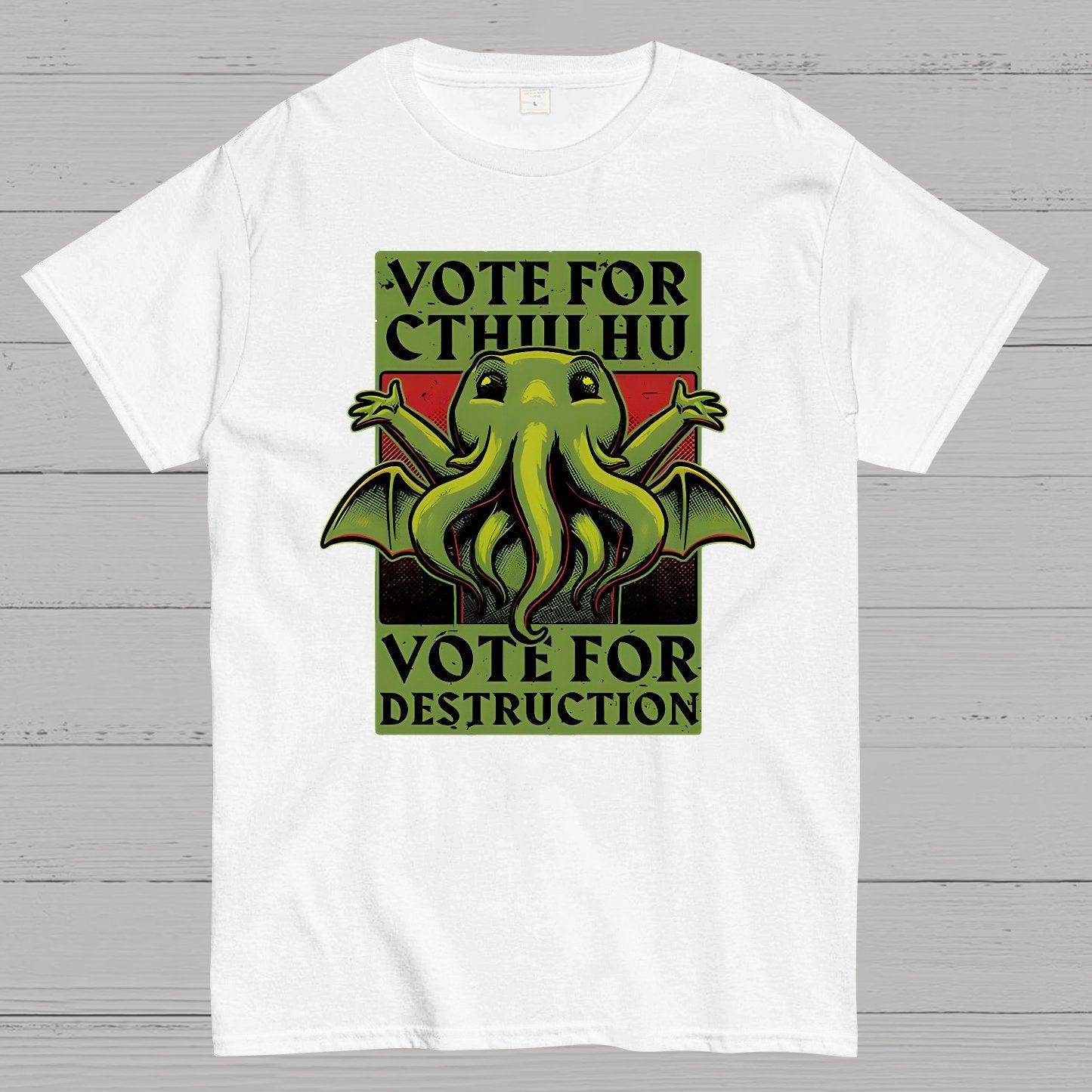 Vote For Destruction Geek T-Shirt