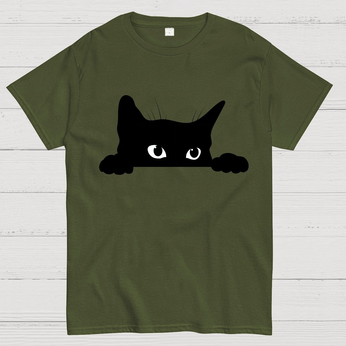 Black Cat Geek T-Shirt