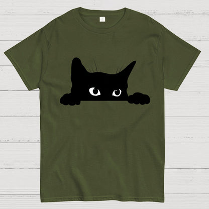 Black Cat Geek T-Shirt