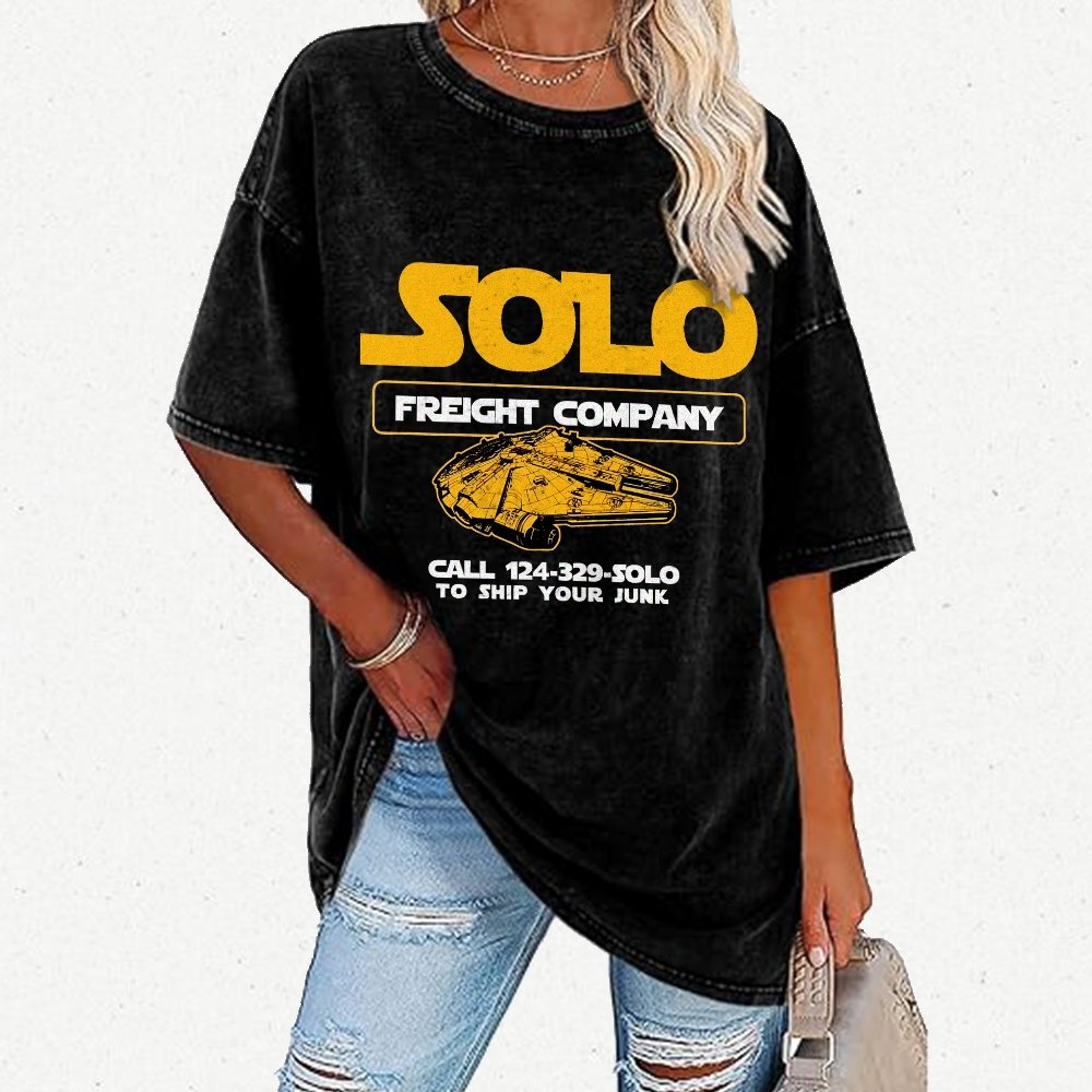 Solo Cargo Co. Vintage Distressed T-shirt