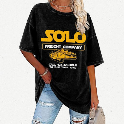 Solo Cargo Co. Vintage Distressed T-shirt