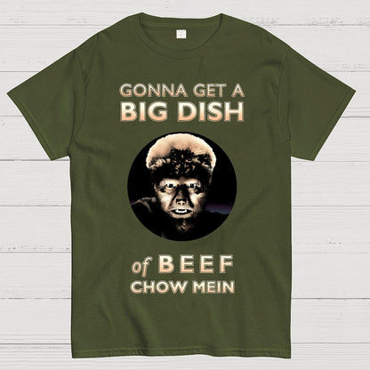 Big dish of Beef Chow Mein Geek T-Shirt