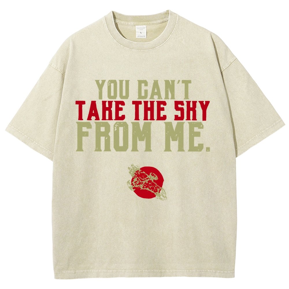 Serenity Front Vintage Distressed T-shirt