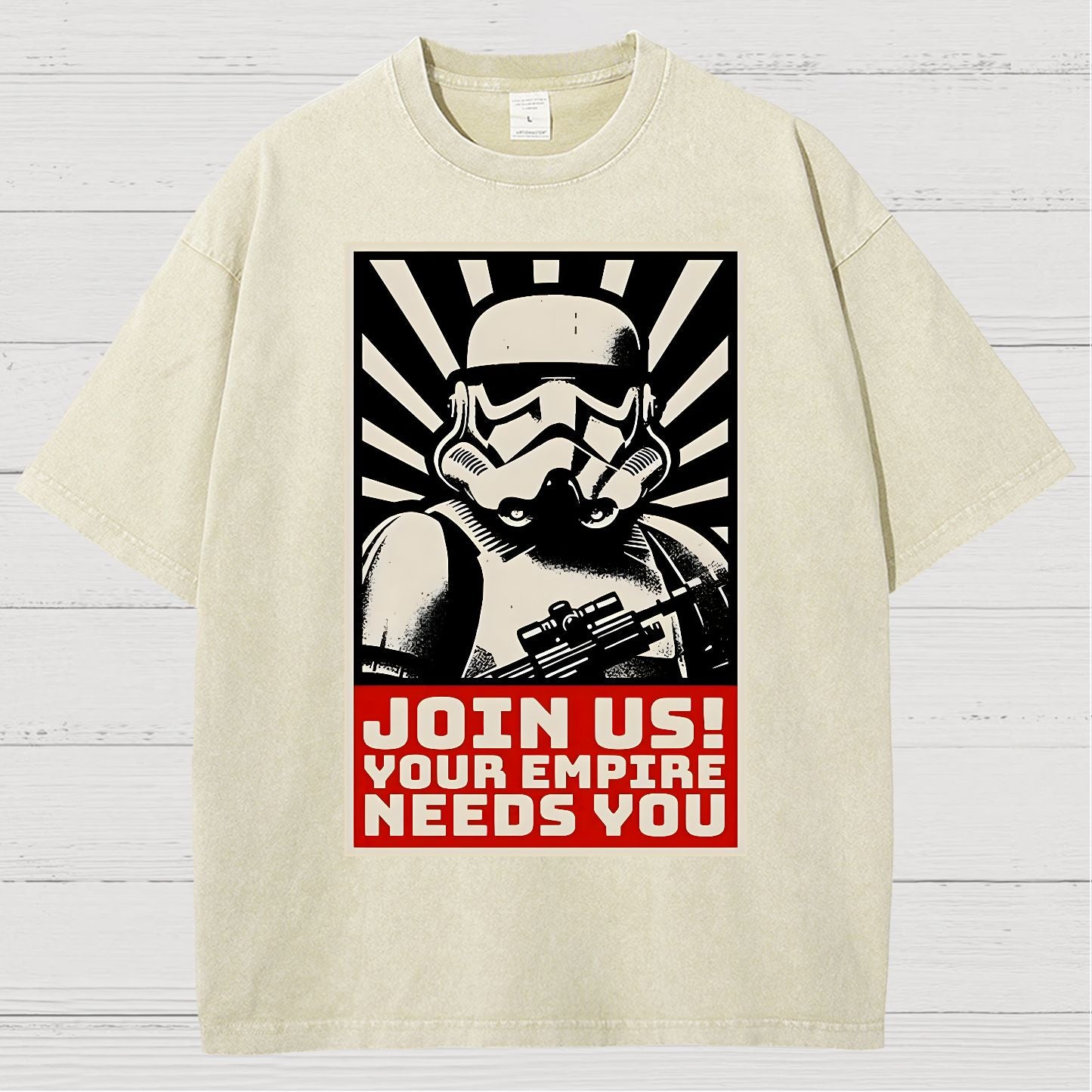 Join Us Your Realm Needs You Vintage Distressed T-shirt