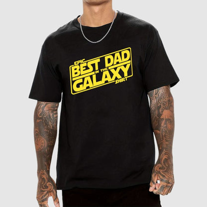 Best Dad In The Galaxy Geek T-Shirt