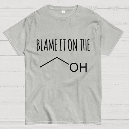 Blame It On The Alcohol Geeky T-Shirt