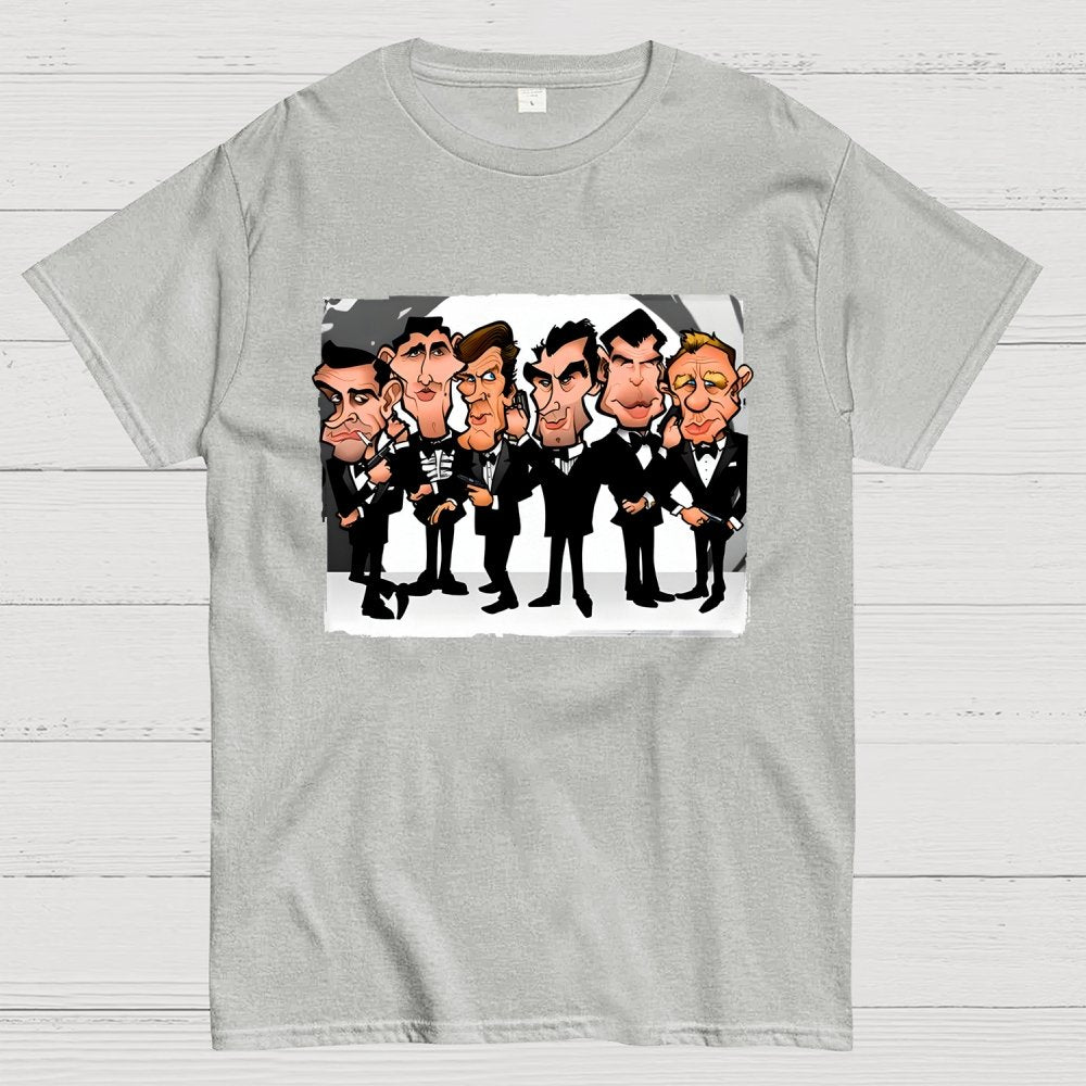Six Faces One Spy Geek T-Shirt