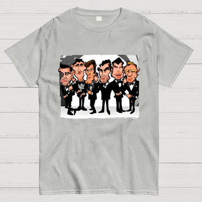 Six Faces One Spy Geek T-Shirt