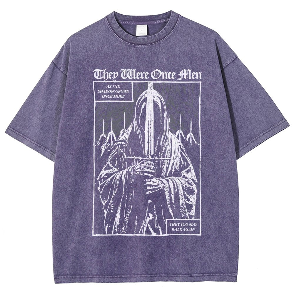 They Were Once Men Vintage Distressed T-shirt