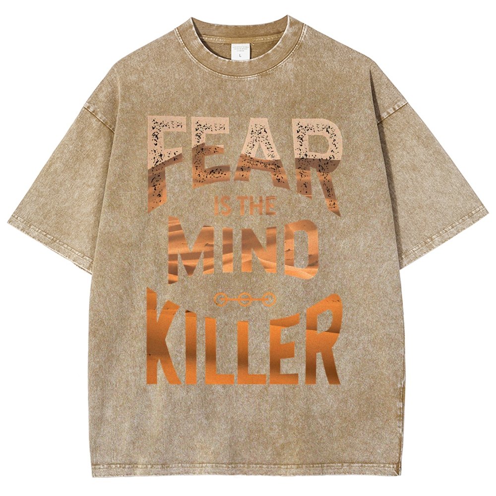 Fear Is The Mind-Killer Vintage Distressed T-shirt