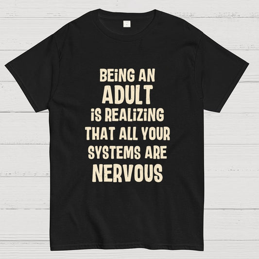 Being An Adult Geek T-Shirt