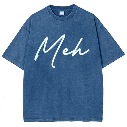 Meh Vintage Distressed T-shirt