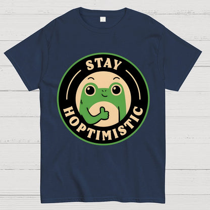 Stay Hoptimistic Geek T-Shirt