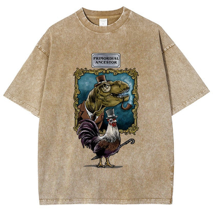 Primordial Ancestor Vintage Distressed T-shirt