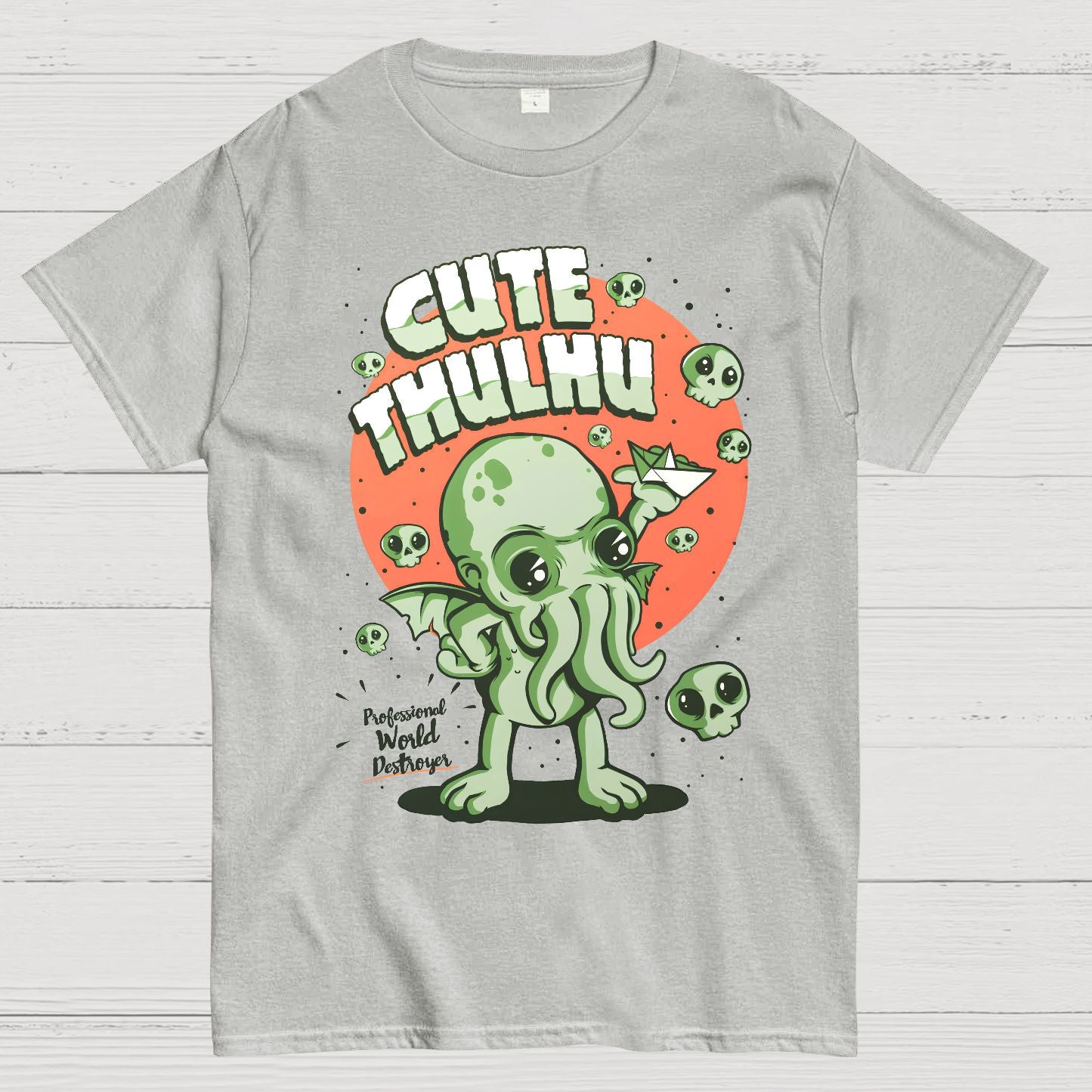 Cute Cthulhu Geek T-Shirt