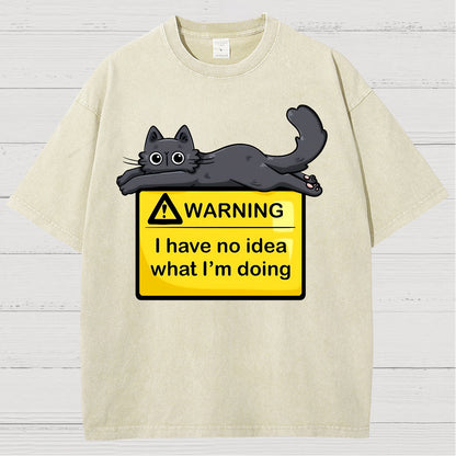 Warning, I Don't Know What I'm Doing! Vintage Distressed T-shirt