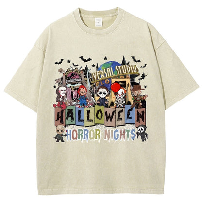 Halloween Horror Nights Vintage Distressed T-shirt