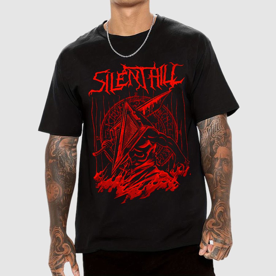 Silent Red Thing Geek T-Shirt