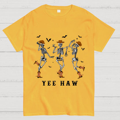 Dancing Skeleton Halloween Geeky T-Shirt