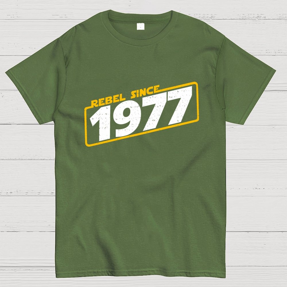 Rebel Since 1977 Geek T-Shirt