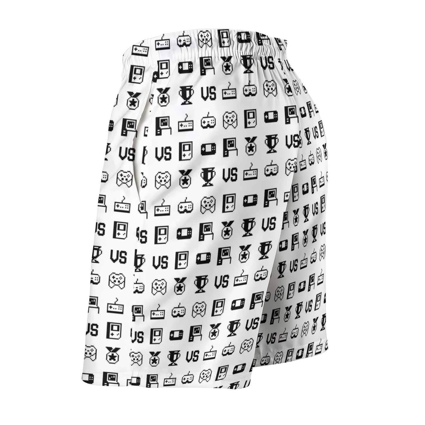 Retro Game Icons Geek Shorts
