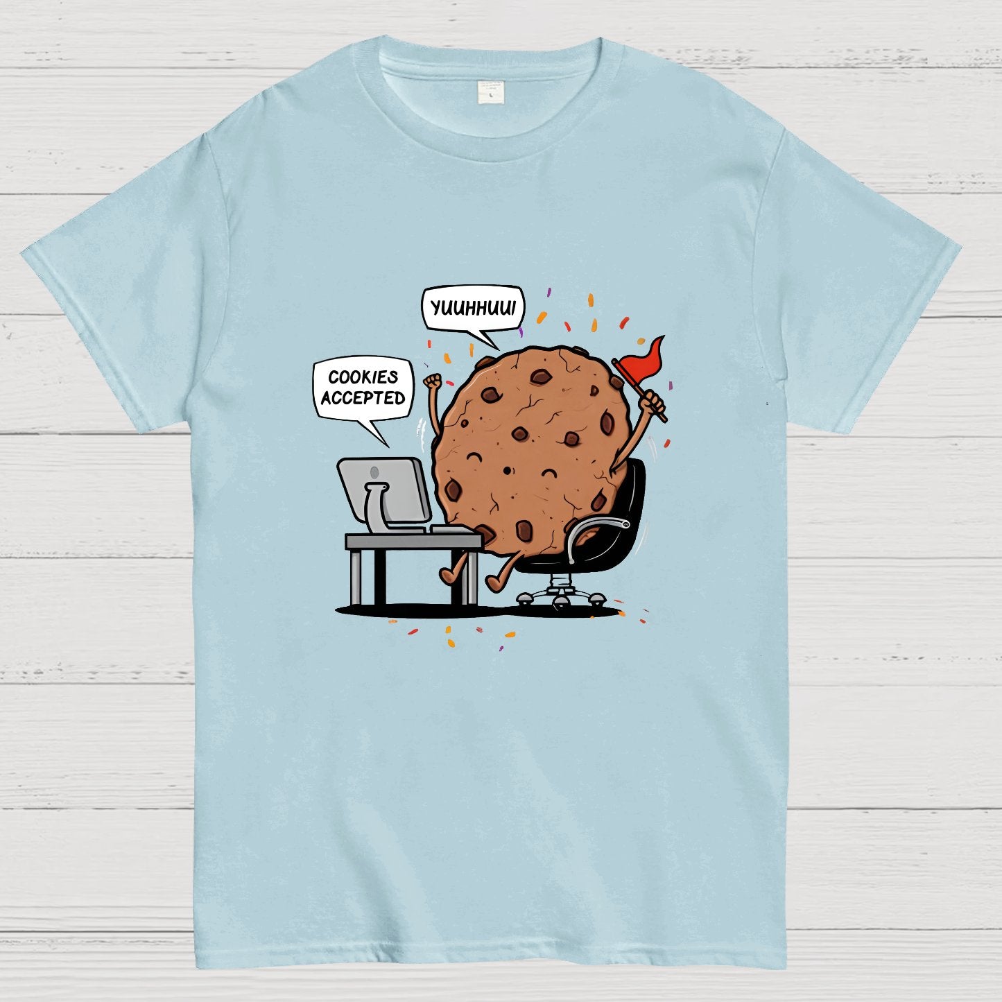 Cookies Accepted Nerdy T-Shirt