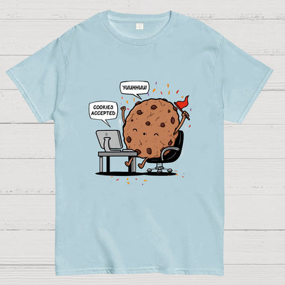 Cookies Accepted Nerdy T-Shirt