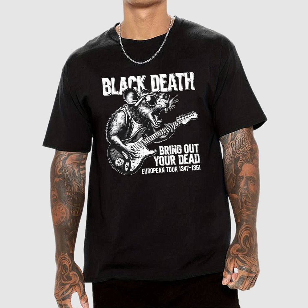 Black Death European Tour Geek T-Shirt