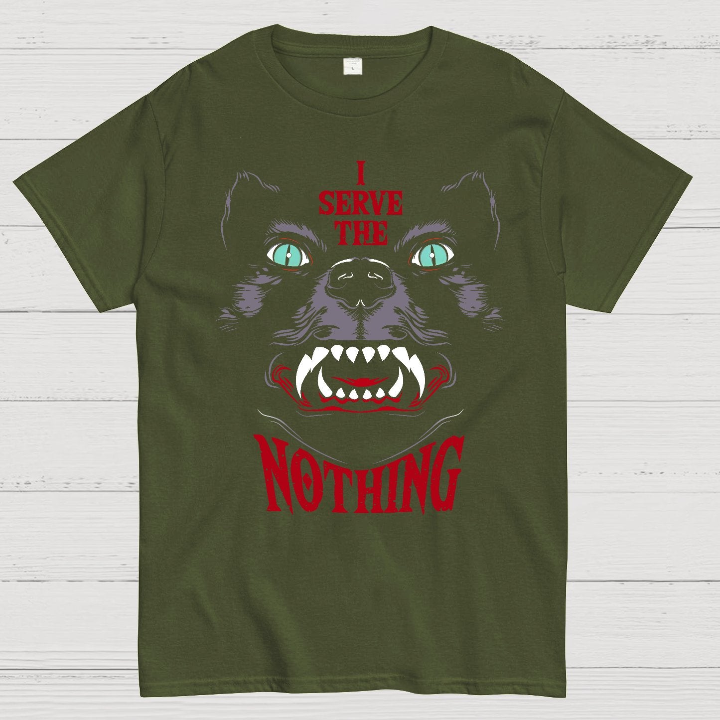 I Serve The Nothing Geek T-Shirt