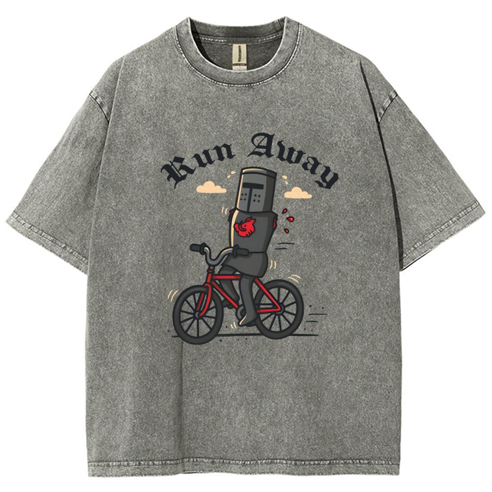 Run Away Vintage Distressed T-shirt