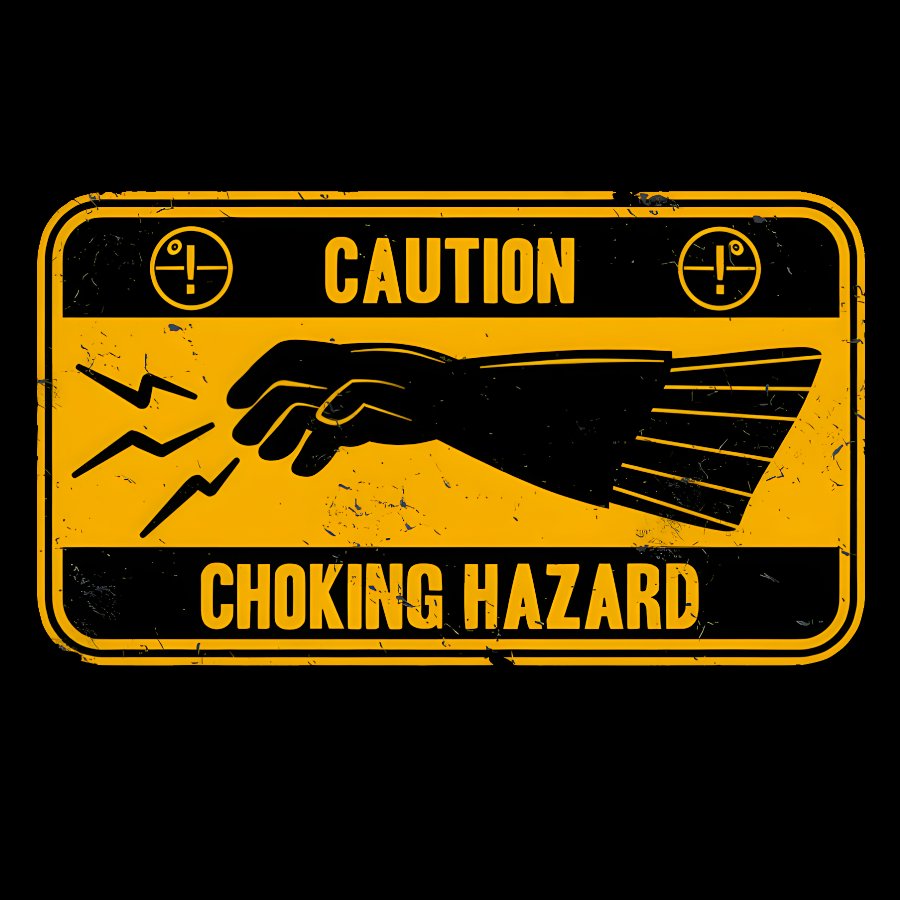 Choke Hazard Geek T-Shirt