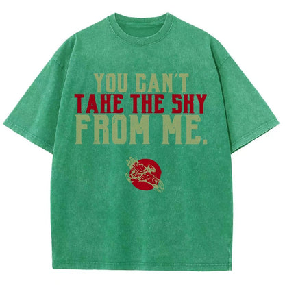 Serenity Front Vintage Distressed T-shirt
