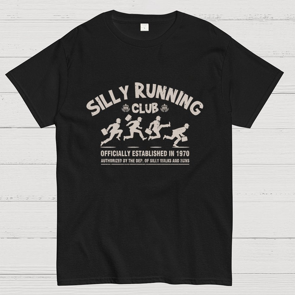 Funny Silly Running Club Geek T-Shirt