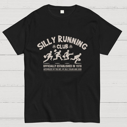 Funny Silly Running Club Geek T-Shirt