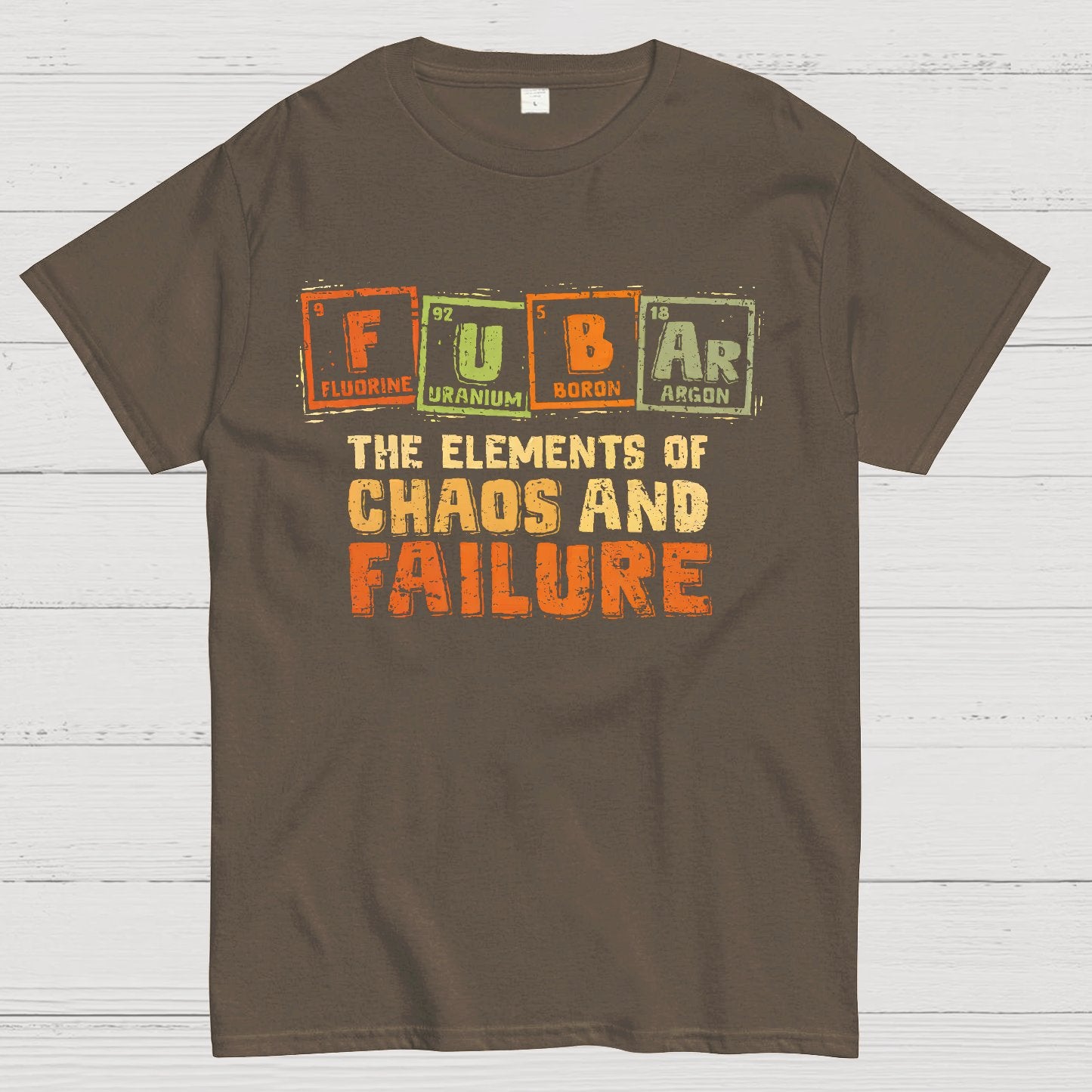 Elements of Chaos and Failure Geek T-Shirt