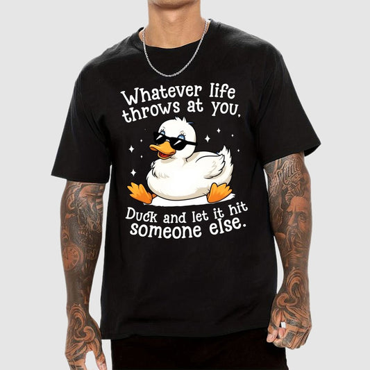 Whatever Life Throws At You Unisex Geek T-Shirt