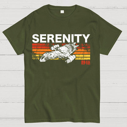 Retro Mystic Spaceship Geek T-Shirt