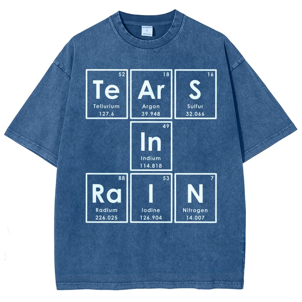 TeArS In RaIN Essential Vintage Distressed T-shirt