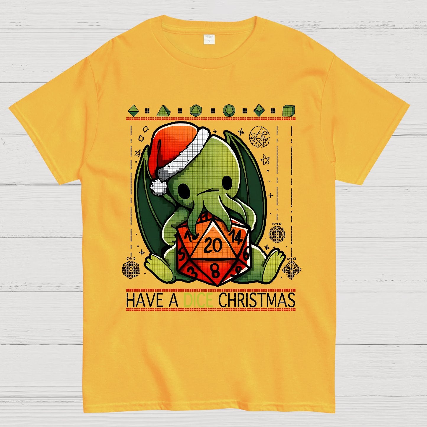 Have a Dice Christmas Geek T-Shirt