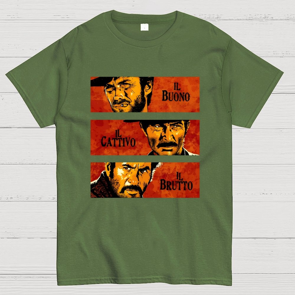 IL Buono IL Brutto IL Cattivo Geek T-Shirt