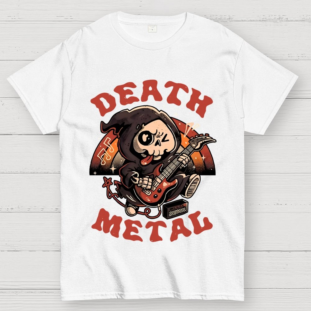 Death Metal Reaper Geek T-Shirt