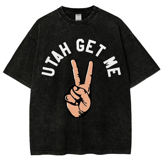 Utah Get Me Two Vintage Distressed T-shirt