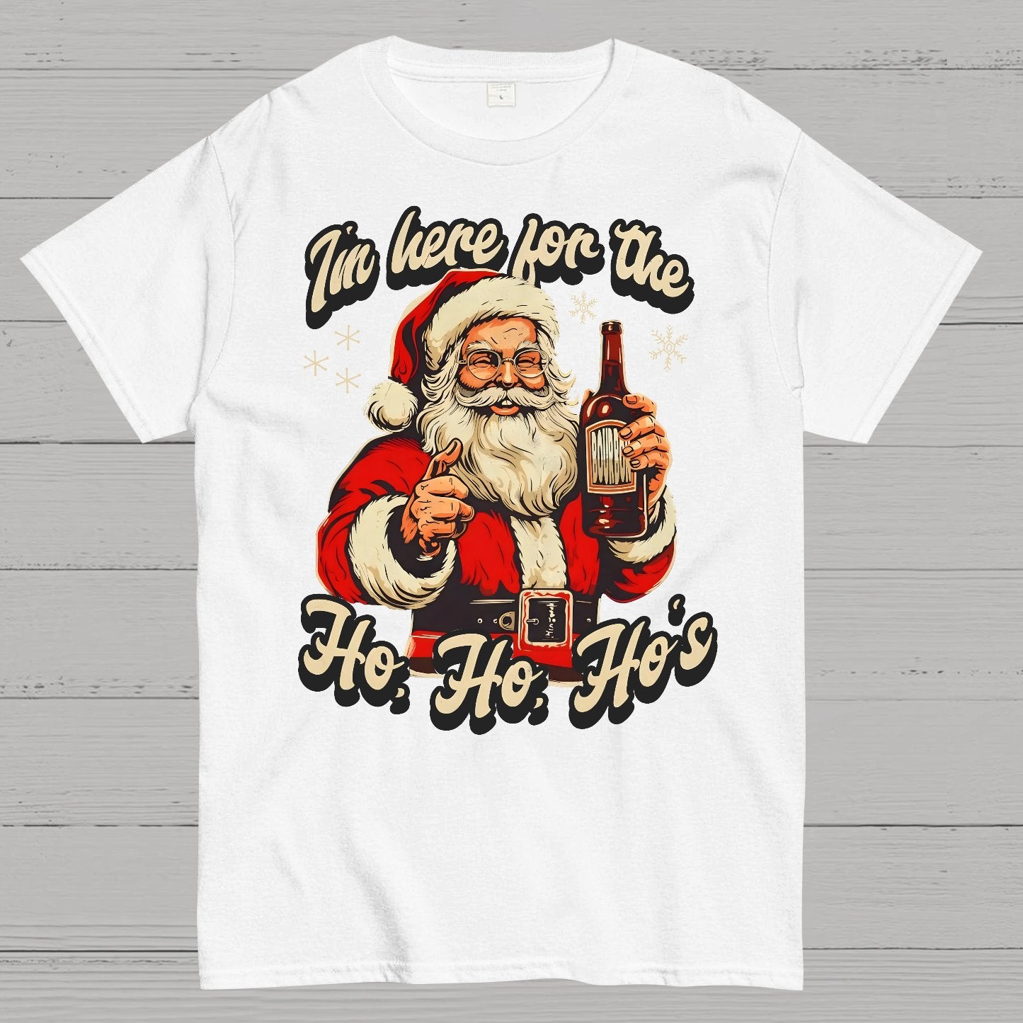 Funny Bourbon Christmas Geek T-Shirt